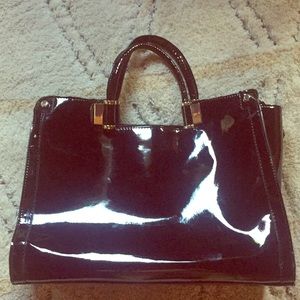 Ivanka Trump Patent Leather Carry All